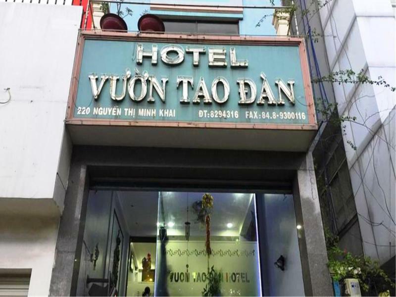 Vuon Tao Dan Hotel Ho Chi Minh-stad Buitenkant foto